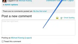 IntenseDebate screenshot