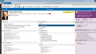 Intergy EHR screenshot