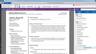 Intergy EHR screenshot