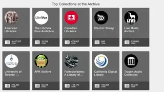 Internet Archive screenshot