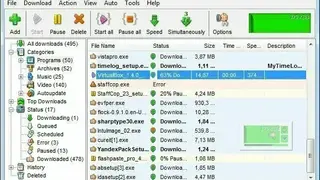 Internet Download Accelerator screenshot