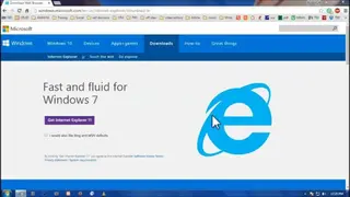 Internet Explorer screenshot