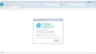 Internet Explorer screenshot