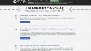 Internet Marketing Ninjas screenshot