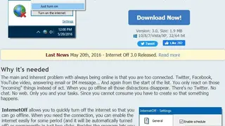 InternetOff screenshot