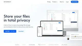 Internxt Drive screenshot