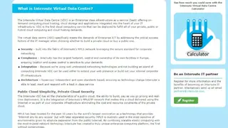 Interoute Virtual Data Centre screenshot