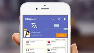 Interpreter translator voice translation free screenshot