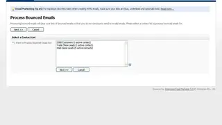 Interspire Email Marketer screenshot