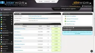 InterWorx screenshot