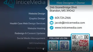 InticeMedia Website Design screenshot