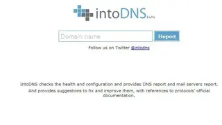 IntoDNS screenshot