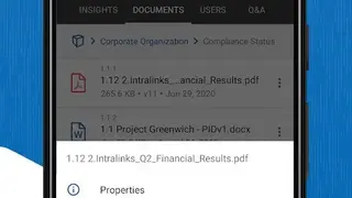 Intralinks Virtual Data Room screenshot