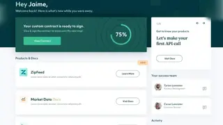 Intrinio screenshot
