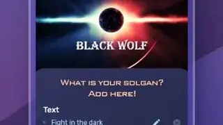 Intro video maker, logo, and text animation screenshot