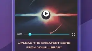 Intro video maker, logo, and text animation screenshot