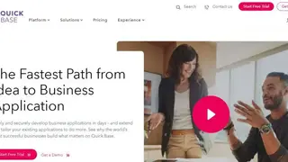 Intuit QuickBase screenshot