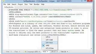 Intype screenshot