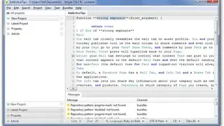 Intype screenshot