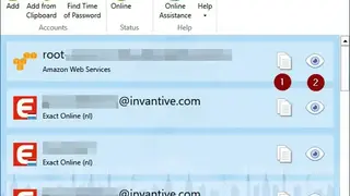 Invantive Authenticator screenshot