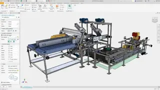 Inventor CAD screenshot