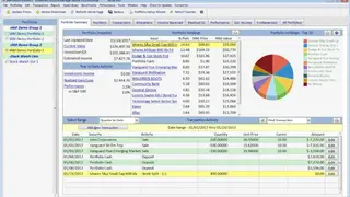Investment Account Manager screenshot