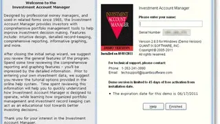 Investment Account Manager screenshot