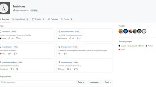 Invidious screenshot