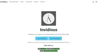 Invidious screenshot