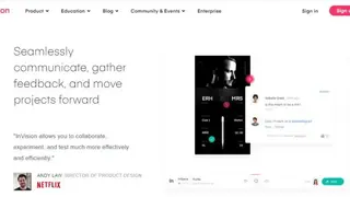InVision App screenshot