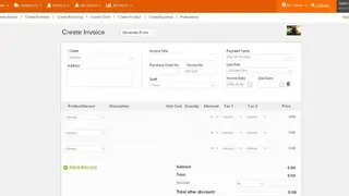 Invoicera screenshot