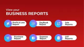 Invoicing, Billing, GST, Inventory, Accounting screenshot