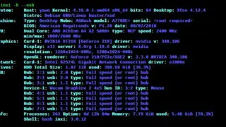 Inxi screenshot