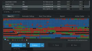 IObit Smart Defrag screenshot