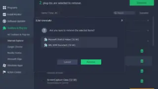 IObit Uninstaller screenshot