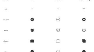 Ionicons screenshot
