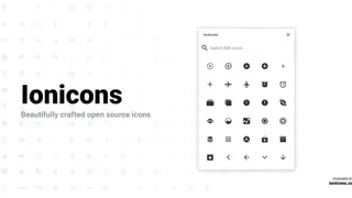Ionicons screenshot