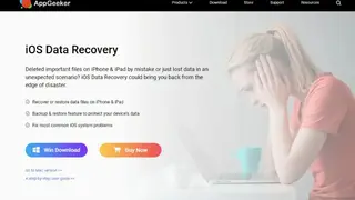 iOS Data Recovery screenshot