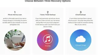 iOS Data Recovery screenshot