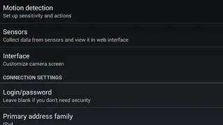 IP Webcam screenshot