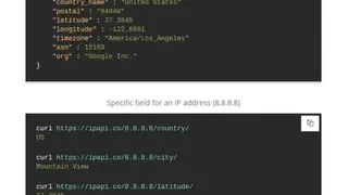 Ipapi screenshot
