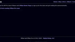 IPBan screenshot