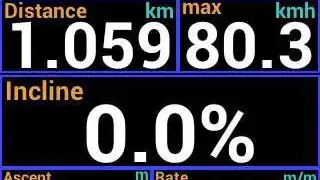 IpBike ANT+™ Bike Computer screenshot