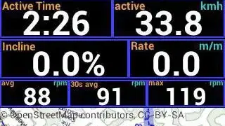 IpBike ANT+™ Bike Computer screenshot