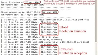 iPerf screenshot