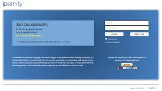 Ipernity screenshot