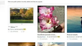 Ipernity screenshot