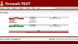IPFire screenshot