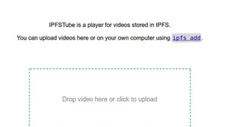 IPFSTube screenshot