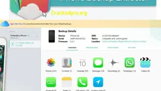 iPhone Backup Extractor screenshot